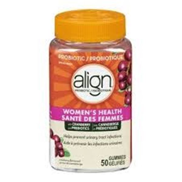 NEW 50 GUMMIES ALIGN WOMENS HEALTH PROBIOTIC