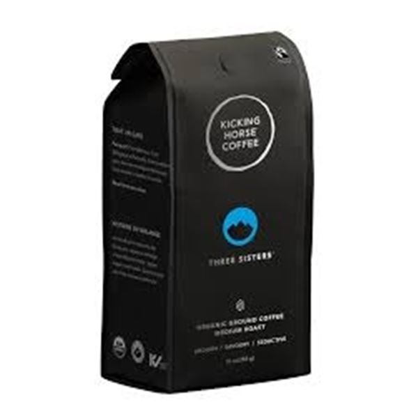 NEW 284G KICKING HORSE COFFEE THREE SISTERS