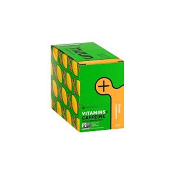 NEW 8 X 19G VITAMINS + CAFFEINE GINGER LEMONADE