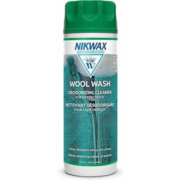 NEW 300ML NIKWAX DEODORIZING WOOL WASH CLEANER