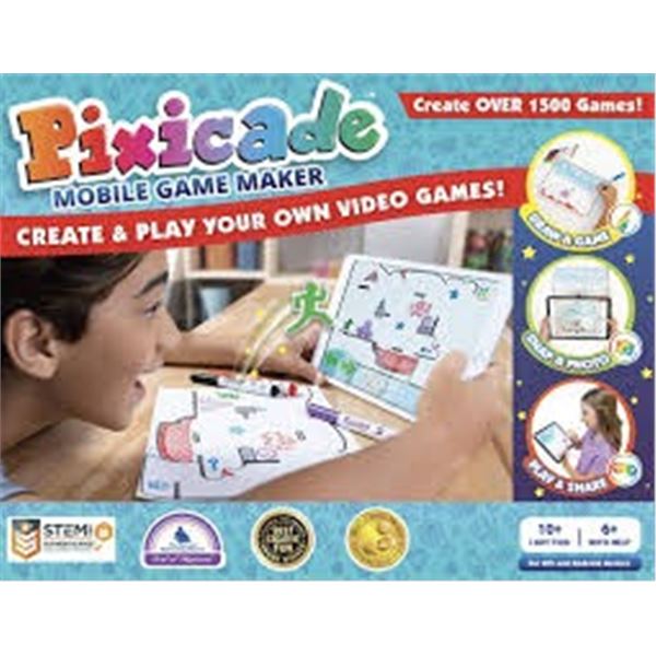 NEW WITH BOX PIXICADE MOBILE GAME MAKER