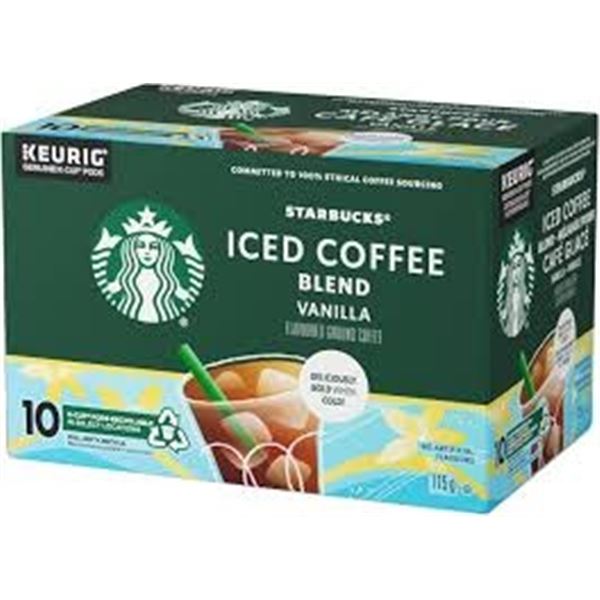 NEW 115G STARBUCKS ICED COFFEE BLEND VANILLA