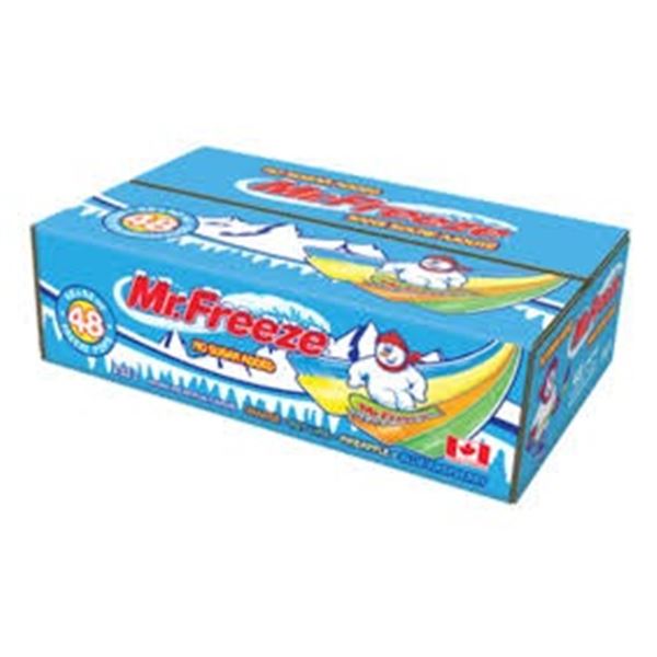 NEW 48 X 42ML MR FREEZE FREEZE POPS
