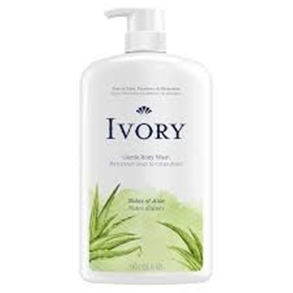 NEW 1.03L IVORY GENTLE BODY WASH NOTES OF ALOE