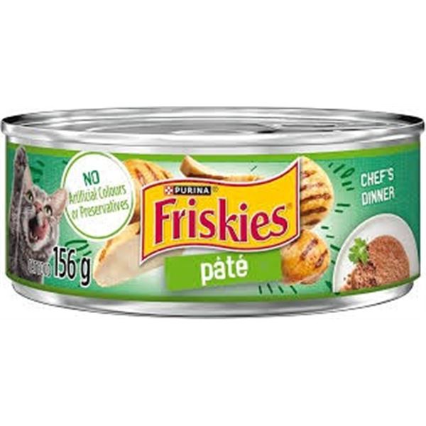 NEW 6 X 156G PURINA FRISKIES PATE