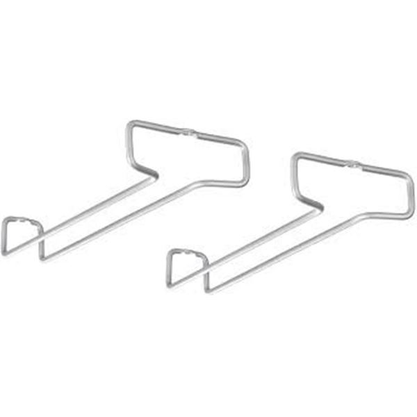 NEW METALTEX 2 PIECE 41 X 11 X 4CM GLASS HANGER