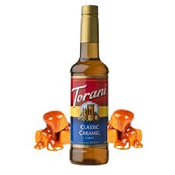 NEW 750ML TORANI CLASSIC CARAMEL SYRUP