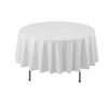 Image 1 : NEW 84 INCH ROUND PLASTIC TABLE COVER VALUMOST