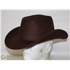 Image 1 : NEW SIZE 57 BROWN COWBOY HAT