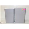 Image 1 : NEW TWO GARBAGE BIN SET WITH PUSH LIDS