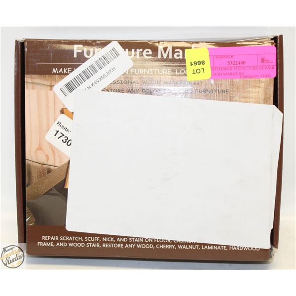 NEW WITH BOX FURNITURE REPAIR KIT WOOD MARKERS