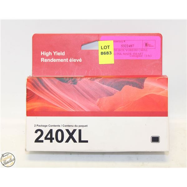 NEW WITH BOX VOREDO 240XL PRINTING INK MADE SMART