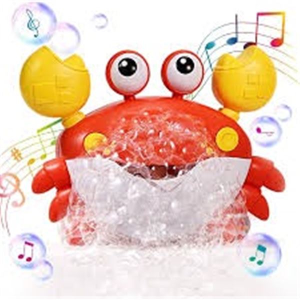 NEW WITH BOX VCONEJO BATH TOYS CRAB SPITTING BUBBL