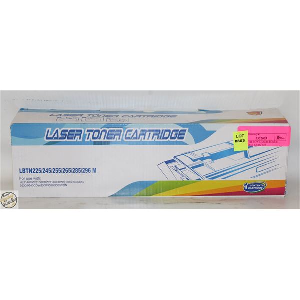 NEW WITH BOX LASER TONER CARTRIDGE LBTN 225