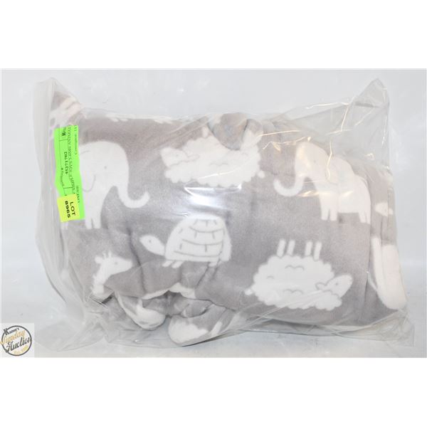 NEW SIMPLE JOYS 3-6MS ANIMAL ONESIE