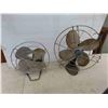 Image 2 : 2 Antique "Take Your Finger Off" Fans, Water Sprinkler