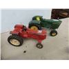 Image 2 : 5 Metal Tractors: Massey Ferguson, International, John 