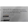 Image 2 : G4Free UPF 50+ Height Adjustable Umbrella with Universal Clamp,