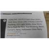 Image 2 : HONLYNE 120 PCS Foam Glow Sticks, Bulk Glow Sticks with 3 