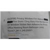 Image 2 : DUOFIRE Privacy Window Film Film Static Cling Glass Film 
