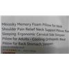 Image 2 : Mkicesky Memory Foam Pillow for Neck Shoulder Pain Relief Neck 