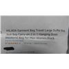 Image 2 : MILADA Garment Bag Travel Large Duffel Bag Suit Bag Carry