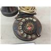Image 2 : Antique Style Candle Stick Phone with Rotary Dial Up 