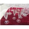 Image 2 : Crystal Wine Glasses, Decanter, Coasters, Copper Vase, 