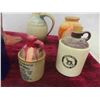 Image 2 : Pottery Vases, Stoneware Jugs, Cobalt Bottle 