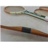 Image 2 : Vintage Bow (No Strings), Tennis and Badminton Rackets 