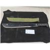 Image 1 : Machette with Sheath Over all Legnth 23" 