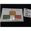 Image 1 : Canadian Cat#51,52,51 Stamps Mint H