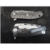 Image 8 : 2 Kizer Knives: K1401B Titanium frame lock.