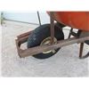 Image 2 : Metal WheelBarrow with Wood Handles 