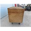 Image 2 : Wood Tool Chest Portable on Dolly with