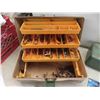 Image 2 : Fishing Tackle Box with Lures, Pickerl Rigs, Line