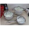 Image 2 : NOS 11 PC Glass Tumbler set, 