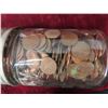 Image 2 : 3 Sealer Jars of Coins: Canadian, Some 