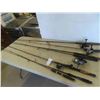 Image 1 : 8 Fishing Rods, 4 Reels 