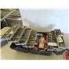 Image 1 : Fishing Tackle Box with Hooks, Lures, Jigs, Some New. 