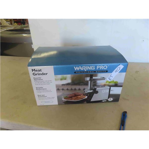 New Waring Pro Electric Meat Grinder 