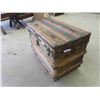 Image 2 : Antique Cedar Lined Trunk 25'' x 34'' x 20'' 