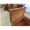 Image 7 : Antique Cedar Lined Trunk 25'' x 34'' x 20'' 