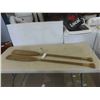 Image 1 : Set of 2 Wood Paddles 
