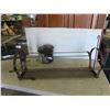 Image 2 : Metal Hanging Planter , Log Newspaper Roller