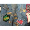 Image 8 : Denim Shirt with Crests and Pin 