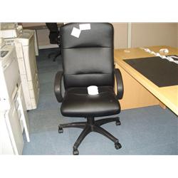 Black Leather HiGBack Executive Chair