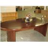 Image 1 : Walnut Oval 8-ft Boardroom Table