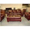 Image 1 : Burgundy Leathe 4 Pcs Set,