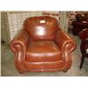 Image 1 : Tan Leather Sofa Chair